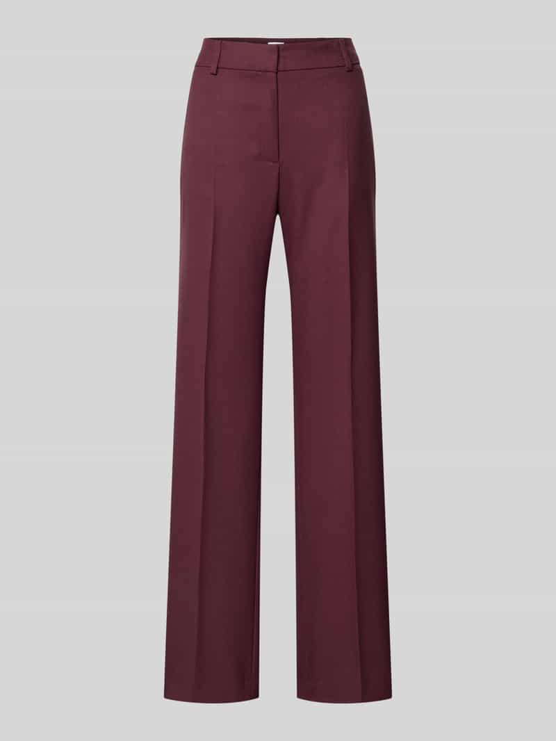 Jake*s Collection Straight fit stoffen broek met viscose