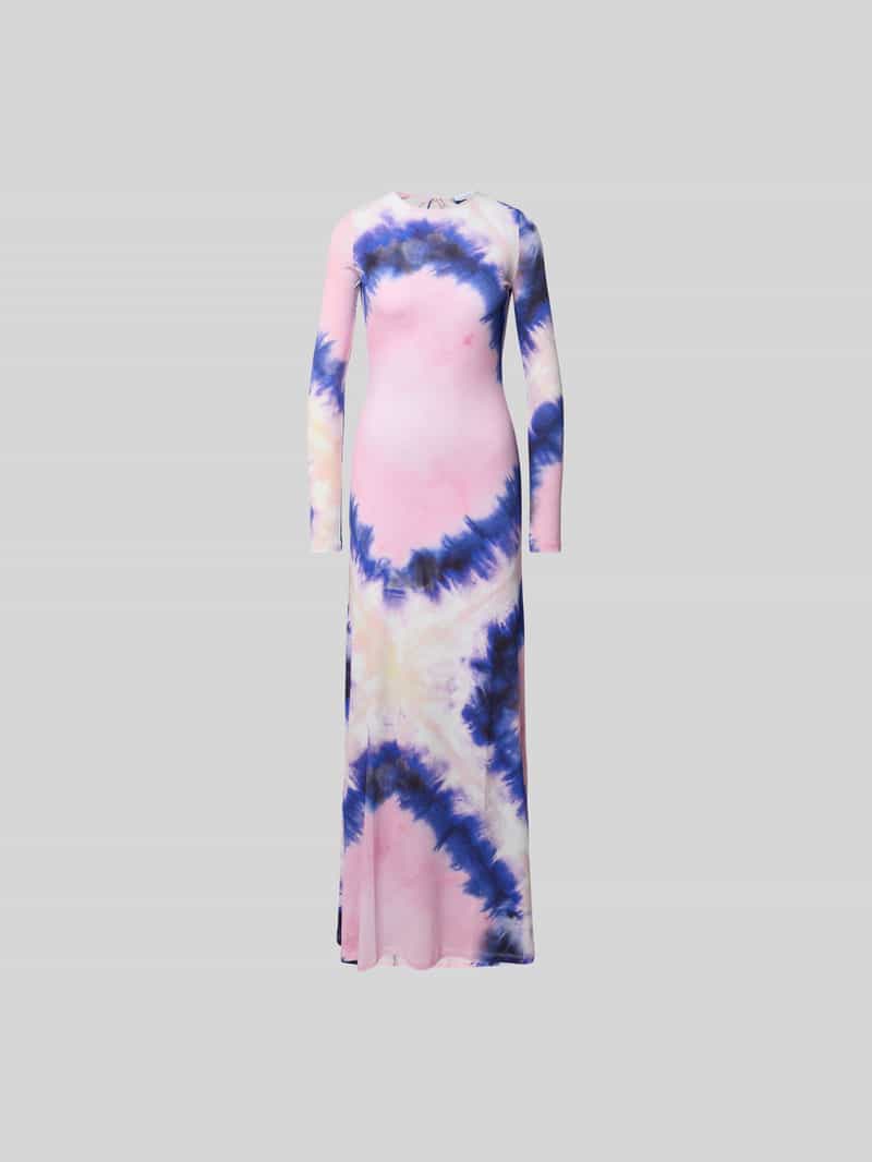 Maxi-jurk met ronde hals