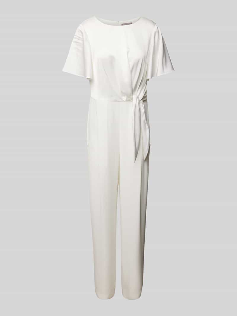 Christian Berg Cocktail Jumpsuit met knoopdetail
