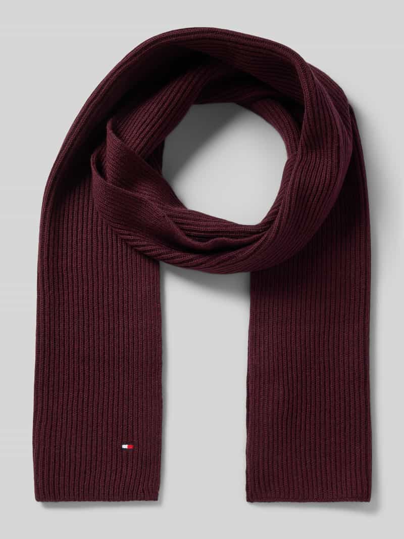 Tommy Hilfiger Sjaal van een mix van kasjmier en katoen