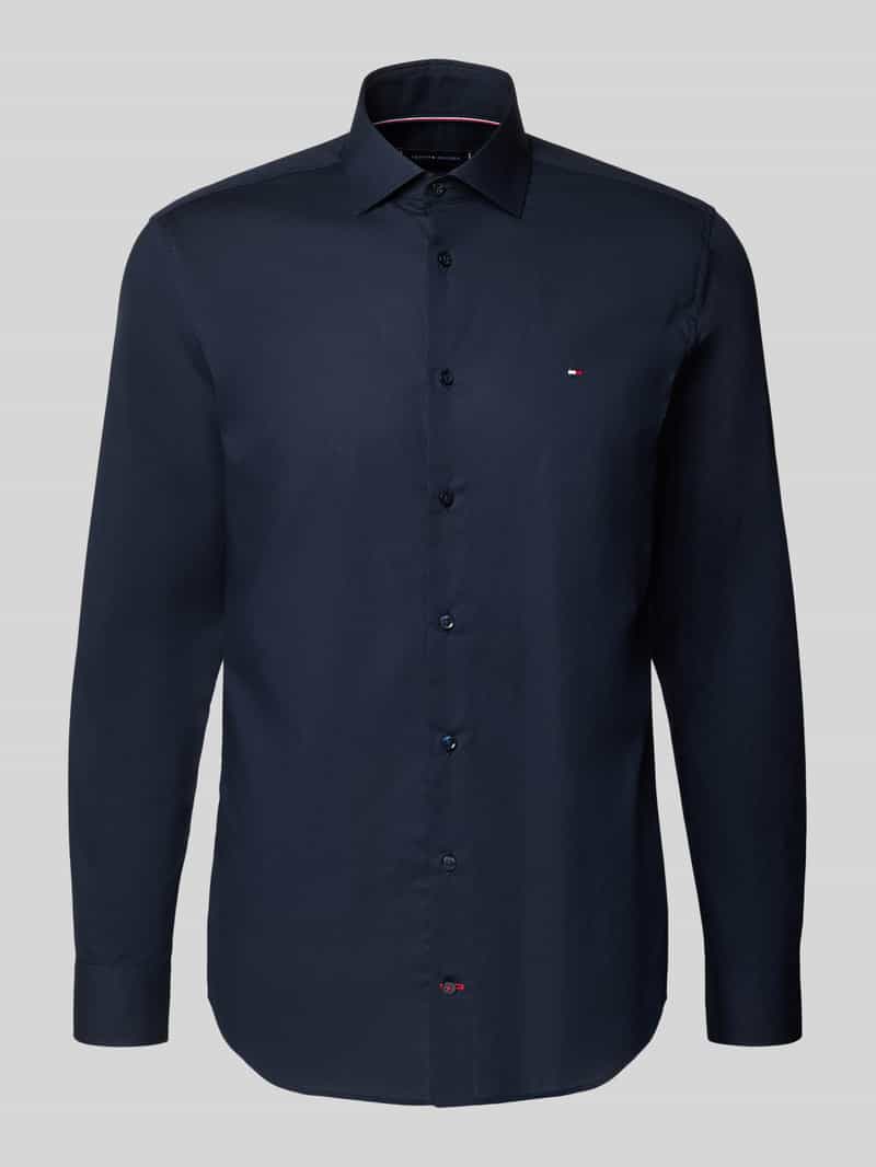 Tommy Hilfiger Tailored Slim fit zakelijk overhemd met kentkraag
