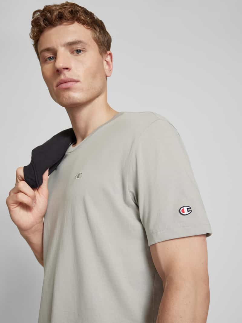 Champion T-shirt met logostitching