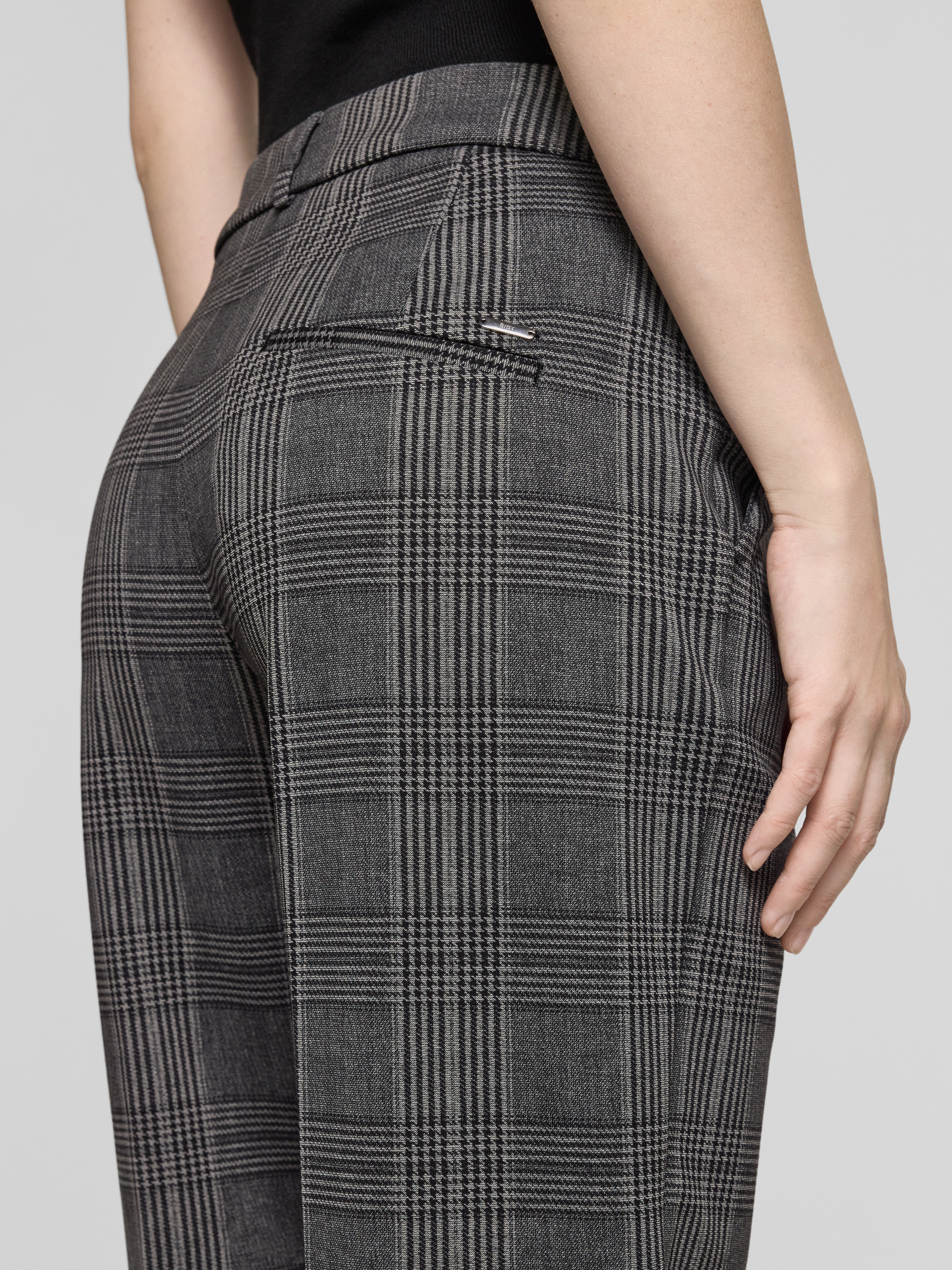 BRAX Slim fit stoffen broek met viscose model 'Maine'