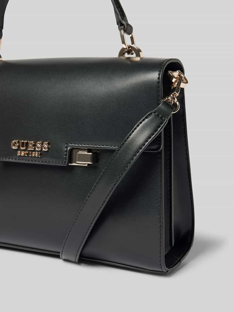 Guess Handtas met labelapplicatie model 'ECO ALDITH'