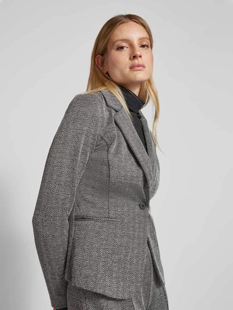 Ichi Blazer met paspelzakken model 'KATE'