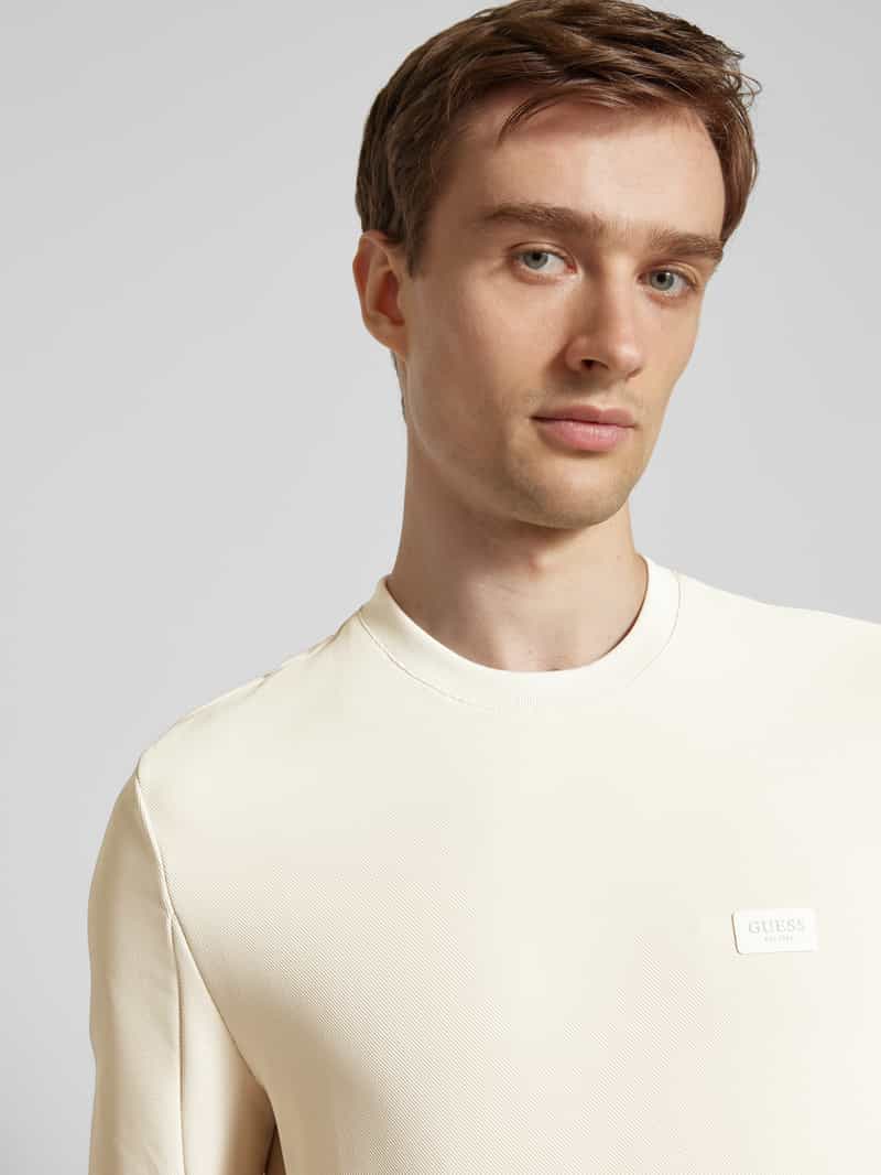 Guess Sweatshirt met labelbadge