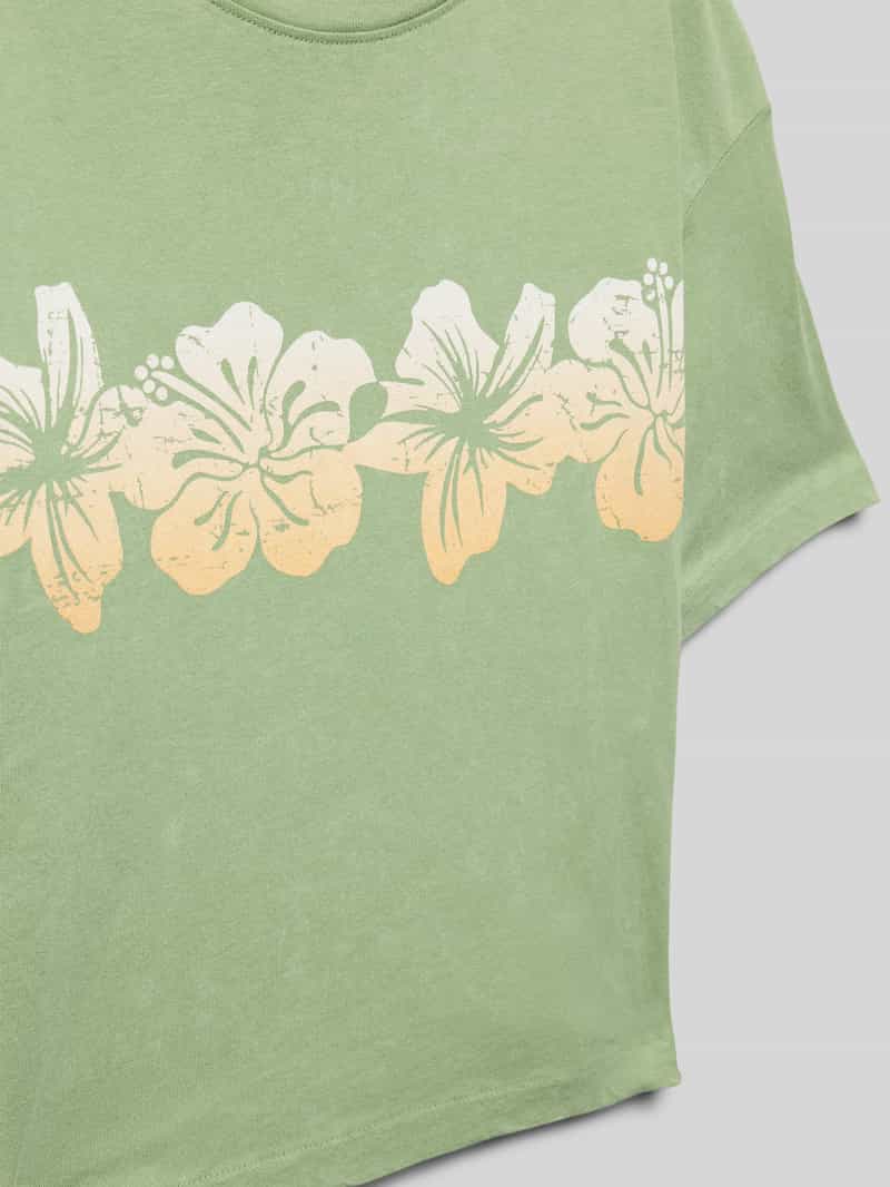 Roxy T-shirt met ronde hals model 'SUN FOR ALL SEASONS'