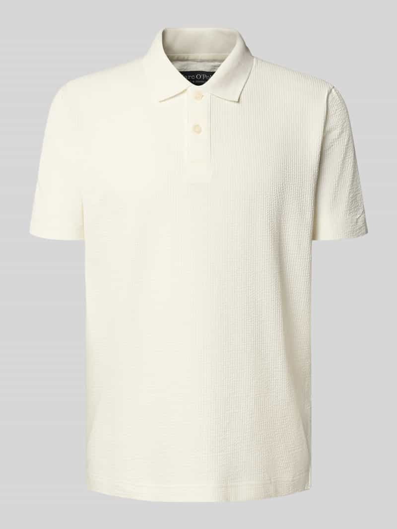 Marc O'Polo Regular fit poloshirt van katoenmix
