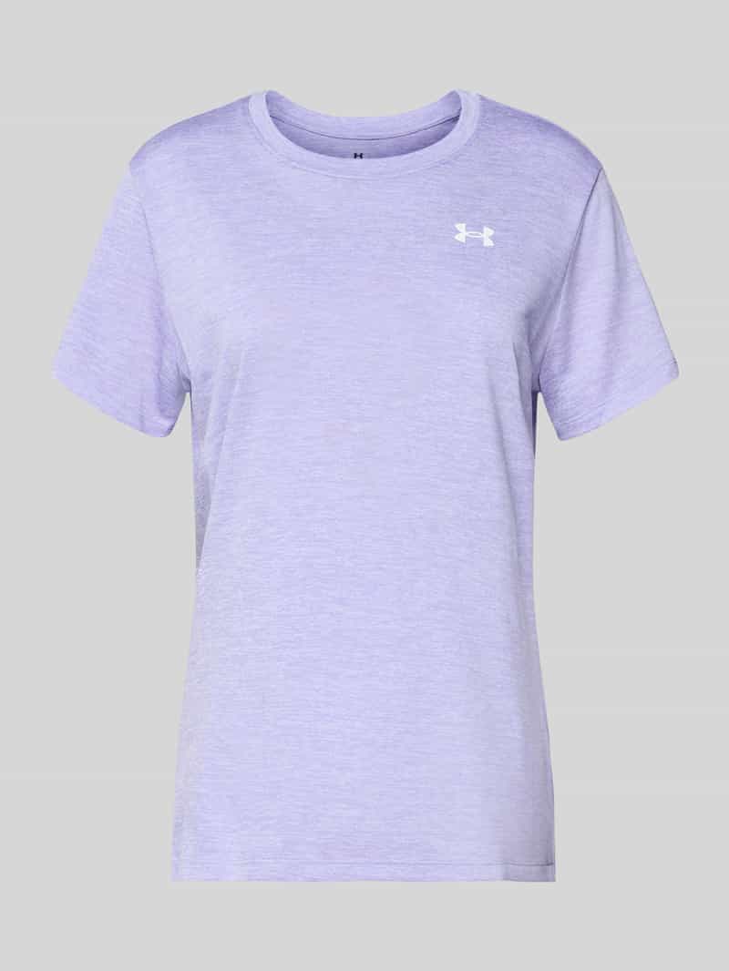 Under Armour T-shirt met logo en ronde hals