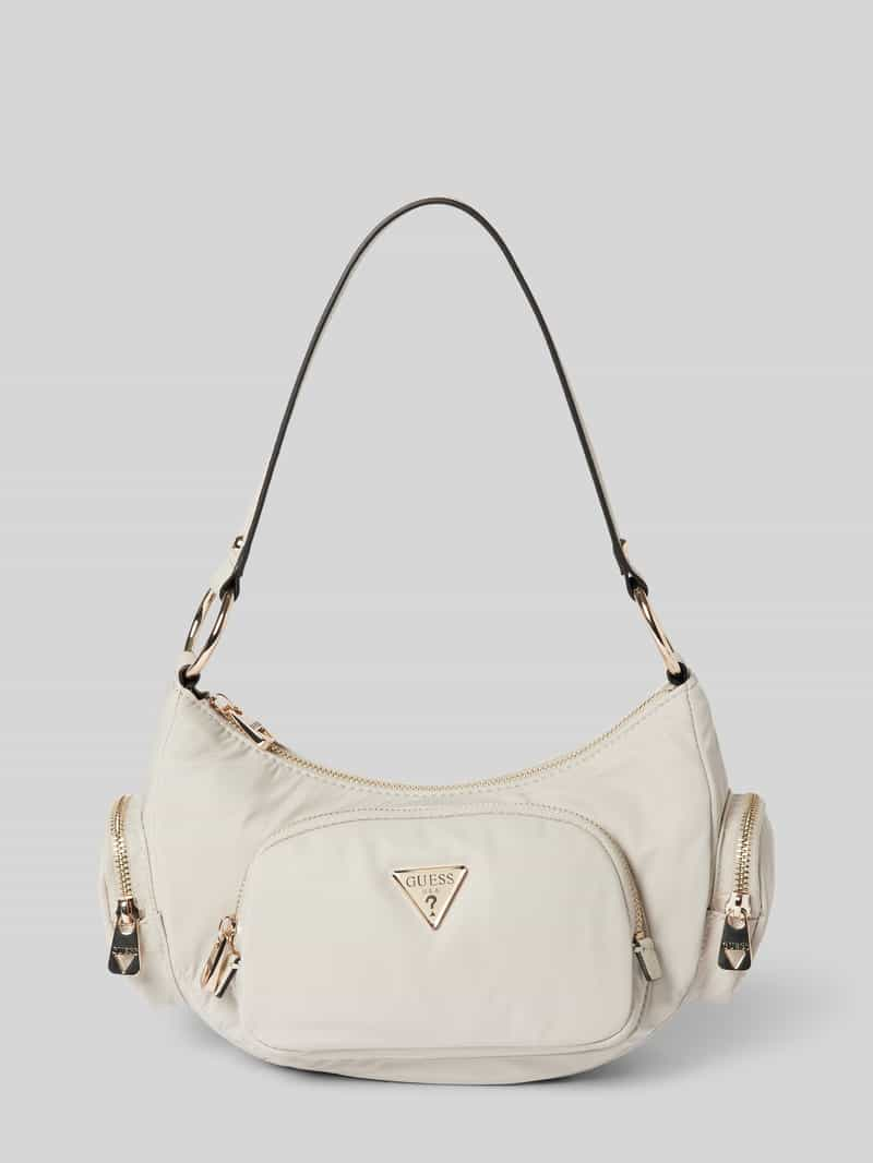 Guess Handtas met labelapplicatie, model 'ECO GEMMA'