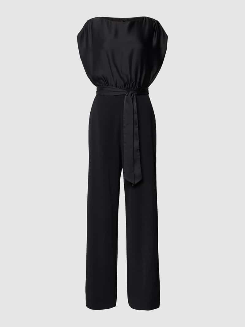 Jumpsuit met ronde hals Swing