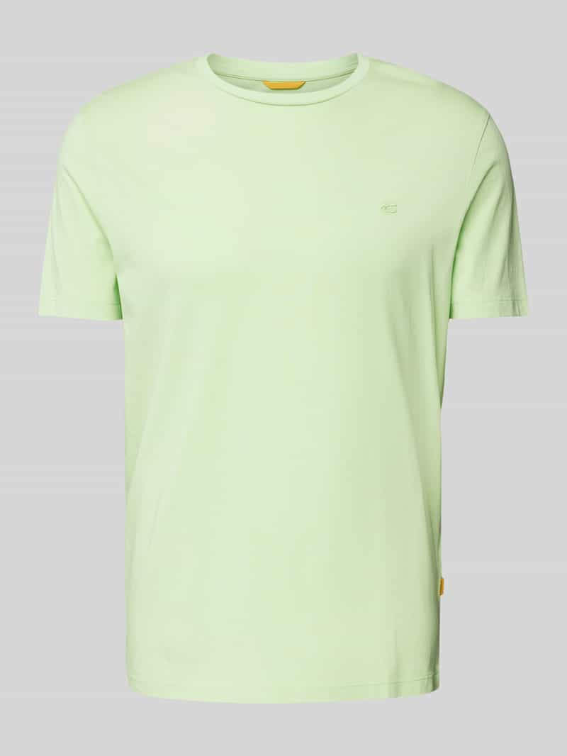 Camel active T-shirt met labelstitching