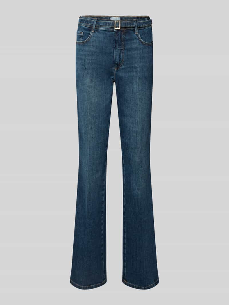 BRAX Flared fit jeans met tailleband model 'Mary'