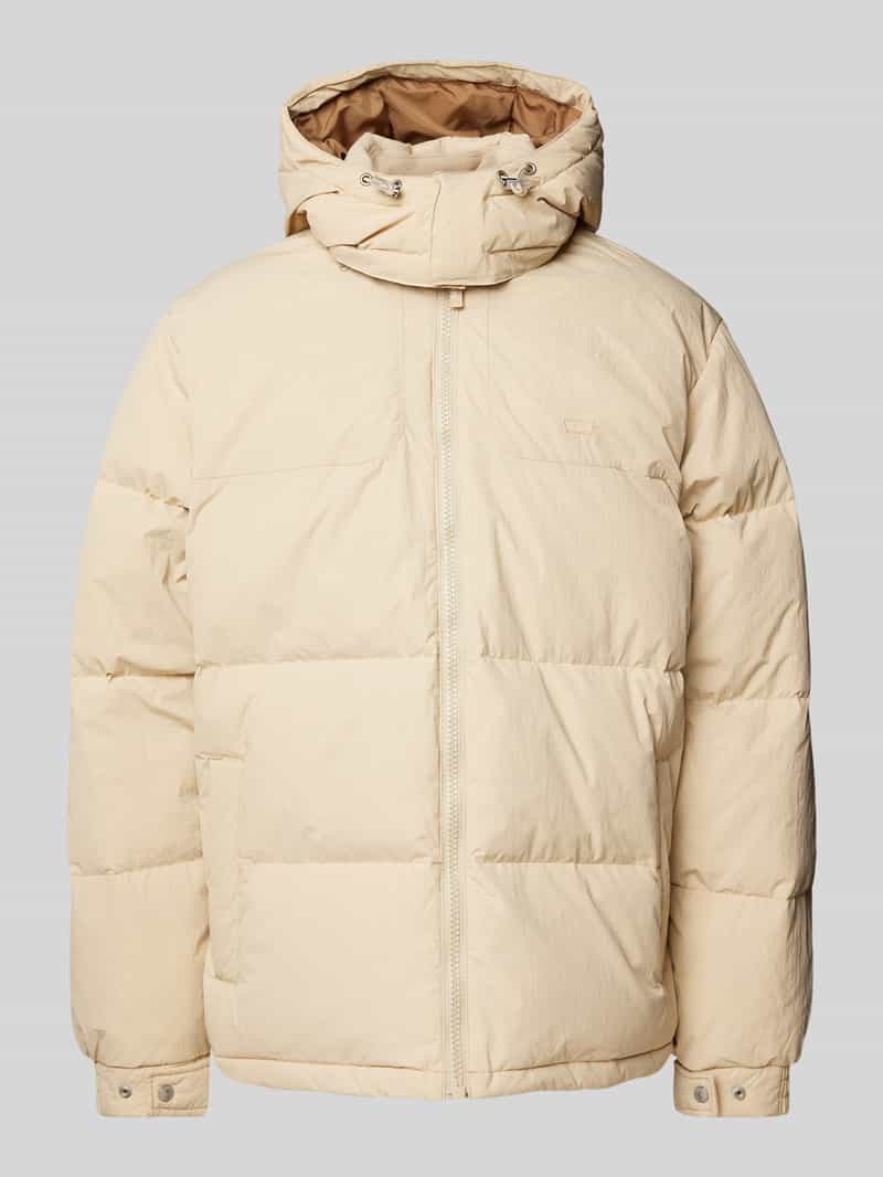 Levi's® Steppjacke mit Kapuze Modell 'ROCKRIDGE' in Sand, Größe XL 1003662XL