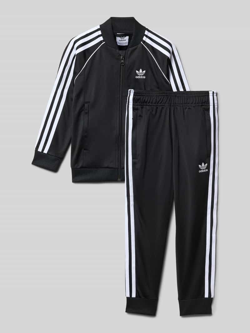 adidas Originals Regular fit trainingspak met logostitching 2-delig