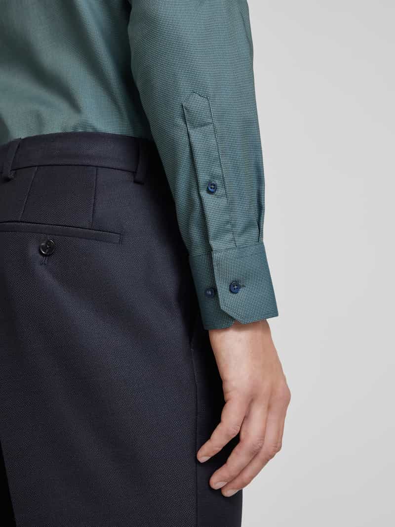 Eterna Modern fit zakelijk overhemd met kentkraag