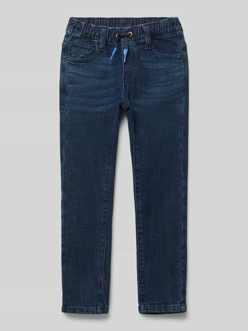 S.Oliver RED LABEL Slim jeans in joggingstijl van zachte katoenmix, model 'PELLE'