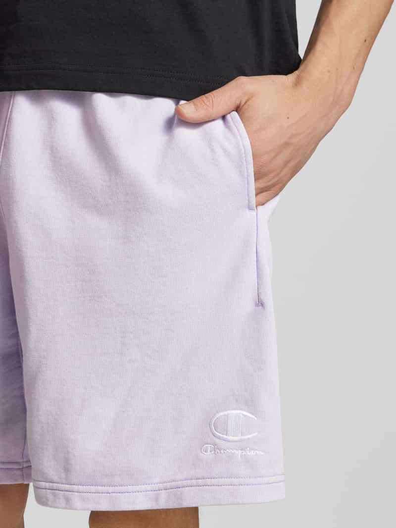 Champion Regular fit bermuda met labelstitching