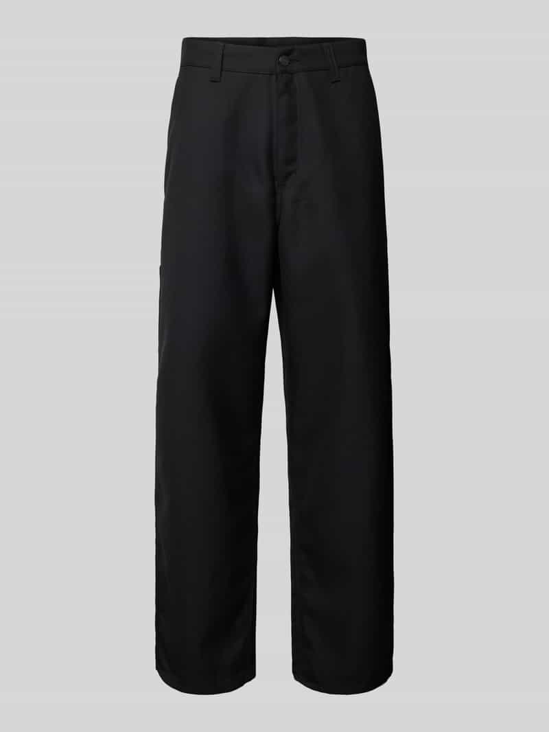 Carhartt Work In Progress Straight fit stoffen broek met wol model 'Ray'