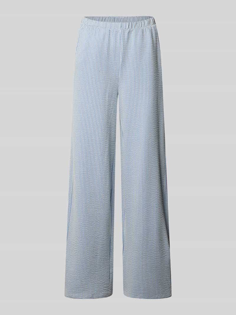 Vila Stoffen broek met elastische band model 'STRIPLO'