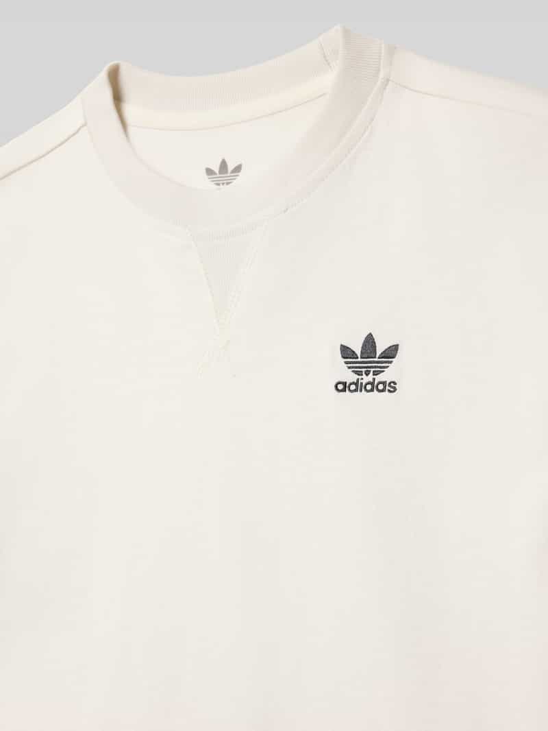 adidas Originals Regular fit T-shirt met logostitching model 'Clow'