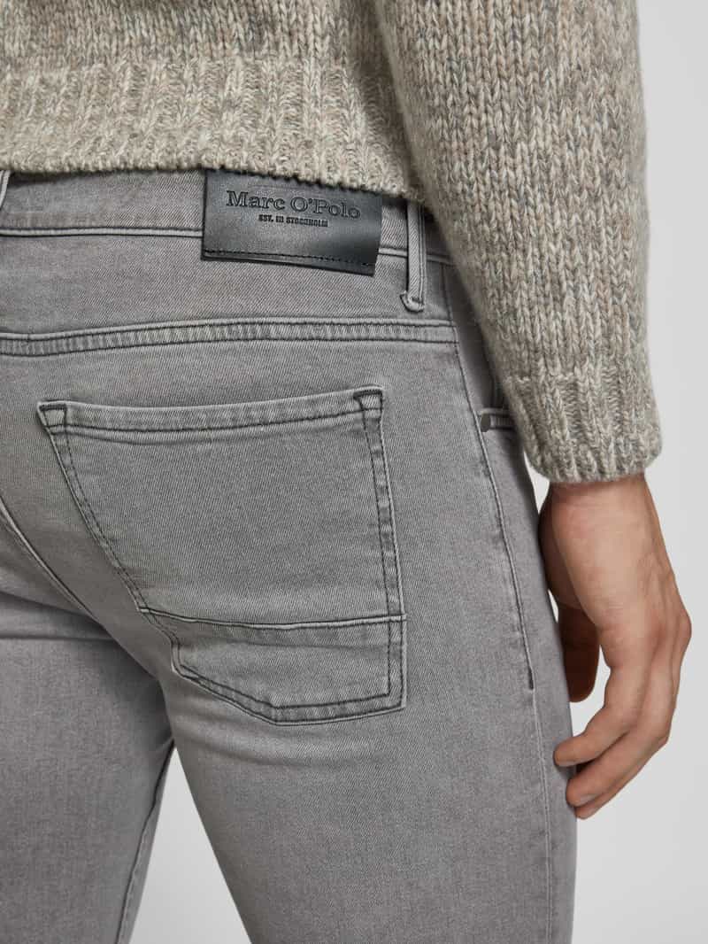 Marc O'Polo Straight fit jeans met labelpatch