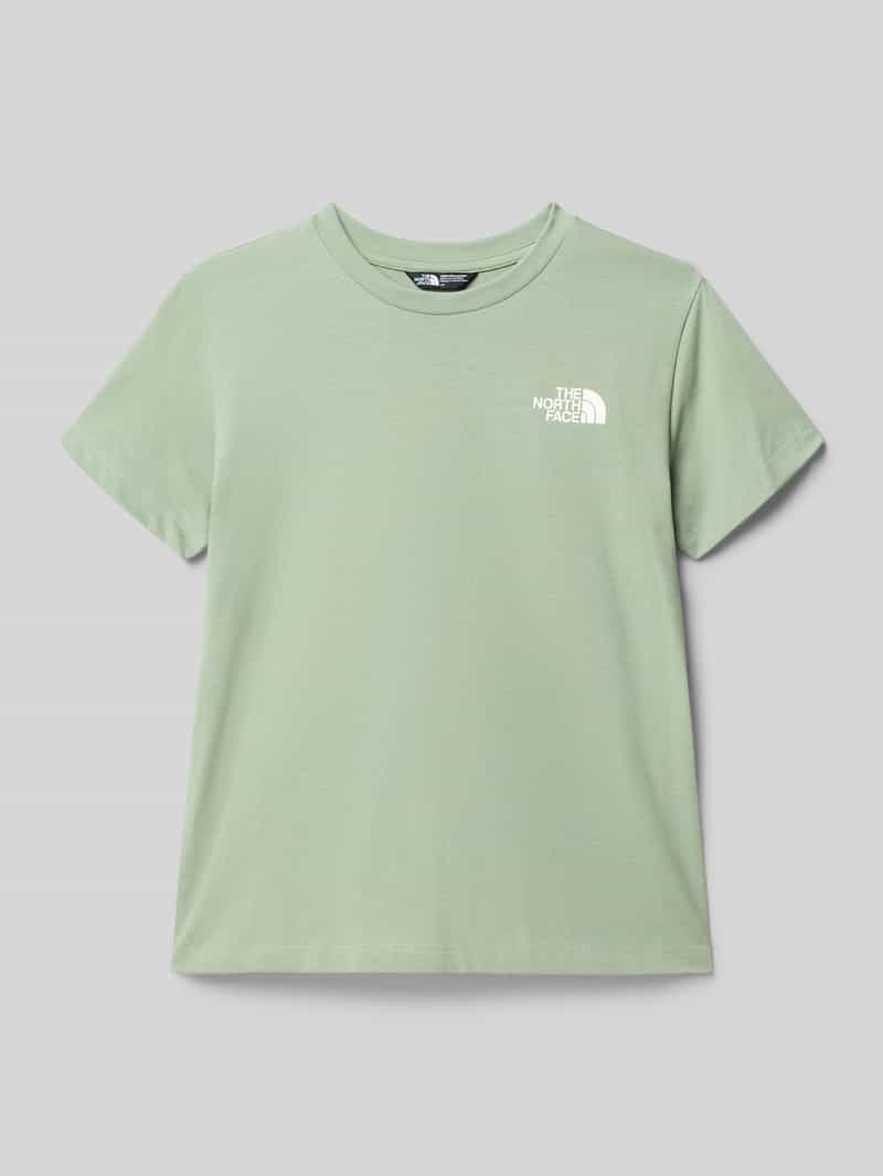 The North Face Regular fit T-shirt met logoprint model 'DOME'