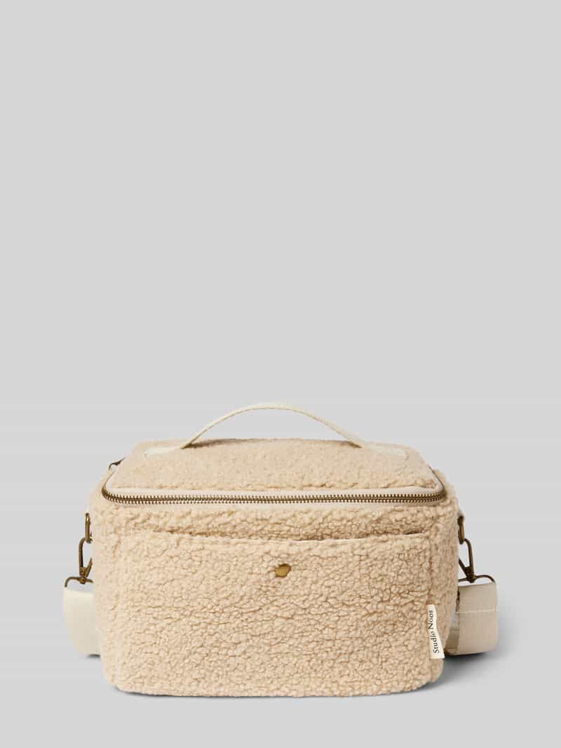 STUDIO NOOS Koeltas met labeldetail model 'Teddy Cooler Bag'