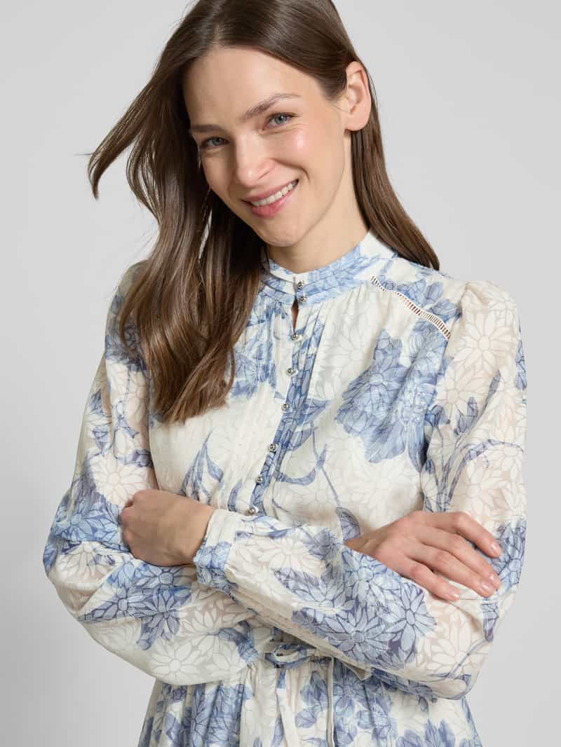 Guess Knielange jurk met knoopsluiting model 'ADLAIDE'