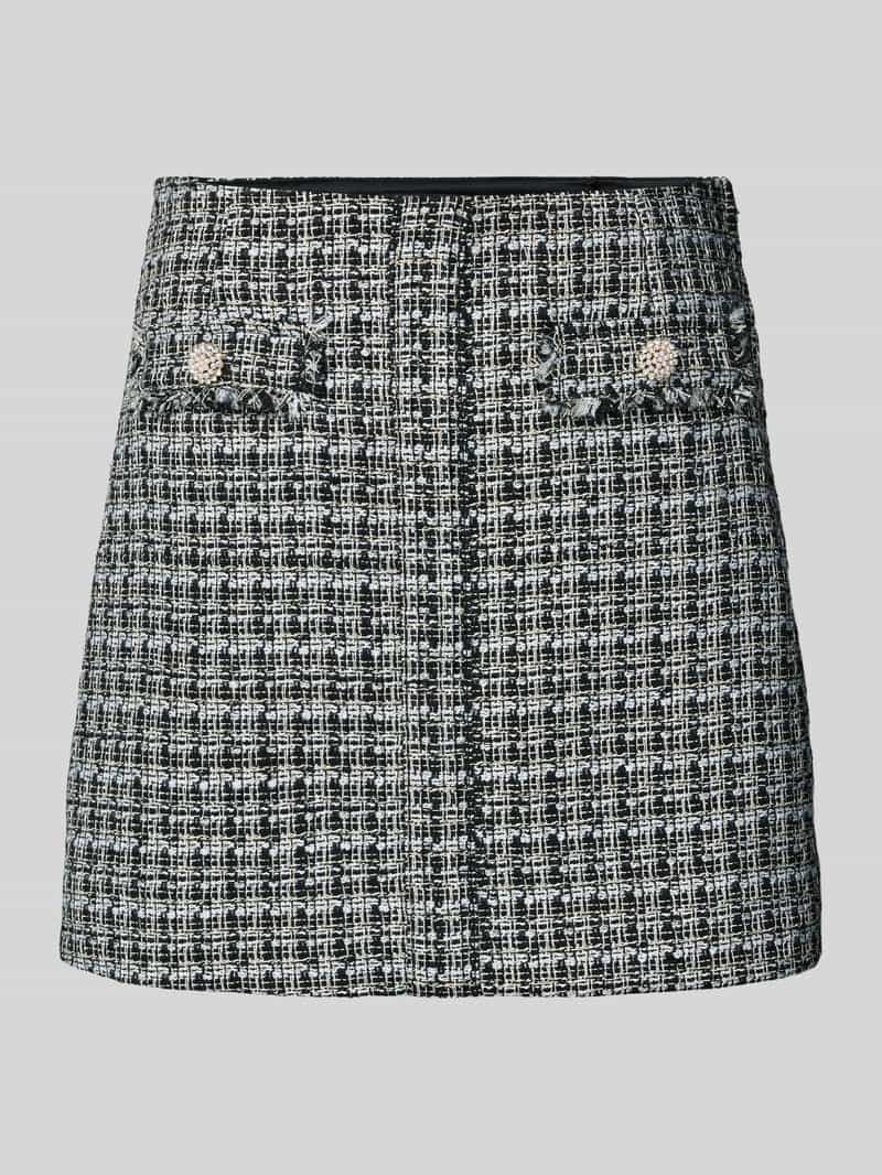 Guess Minirok met structuurmotief model 'DAPHNEE'