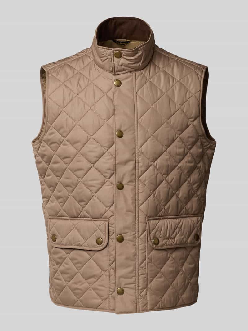 Barbour Bodywarmer met opstaande kraag model 'New Lowerdale'