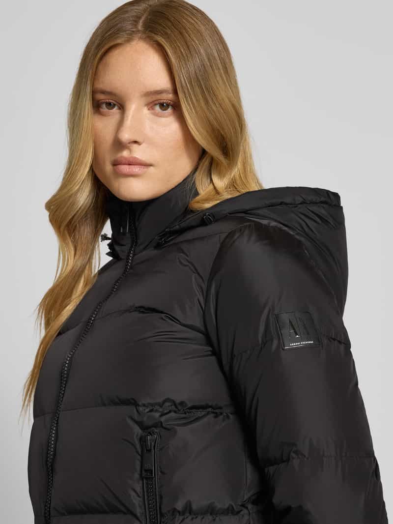 Armani Exchange Donsjack met capuchon