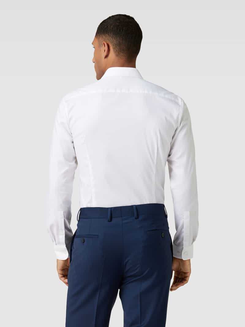 Super slim fit zakelijk overhemd met kentkraag Jake*s