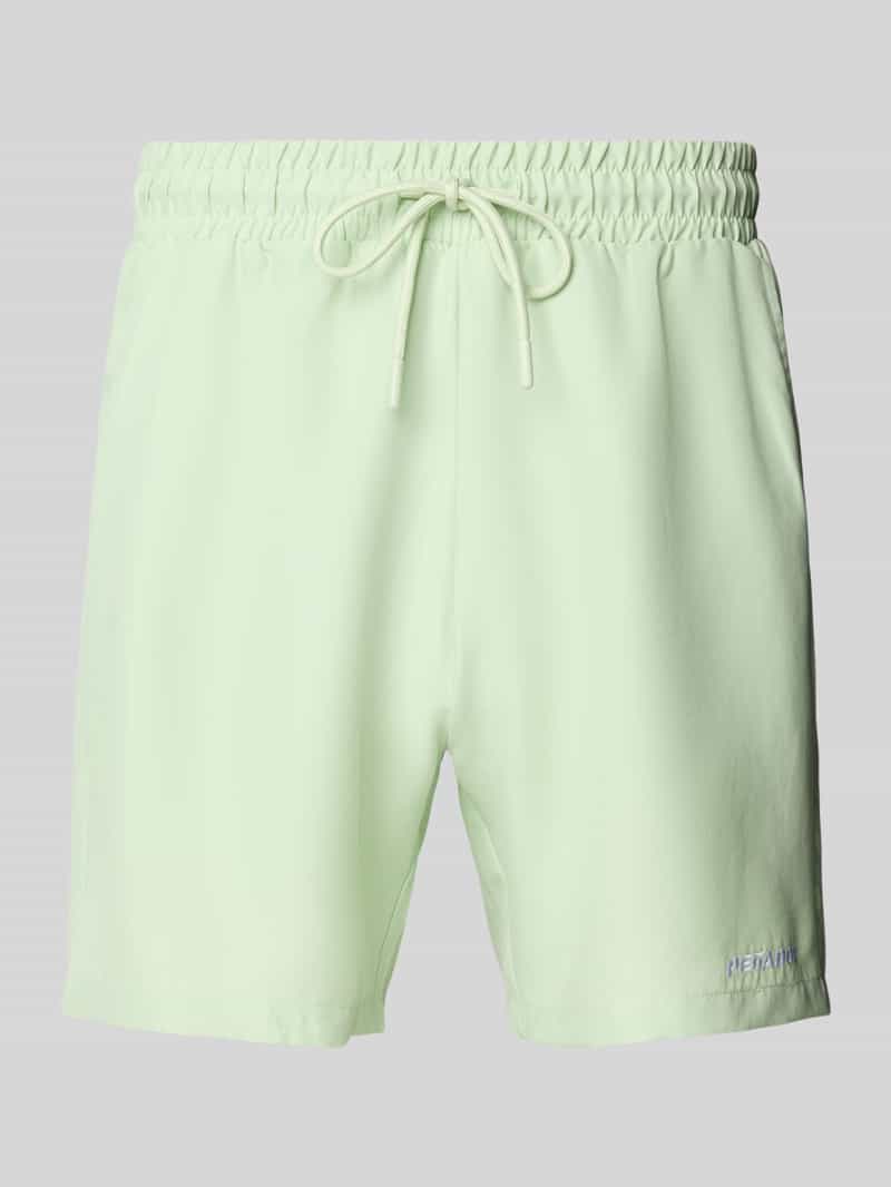 Zwembroek met labelstitching