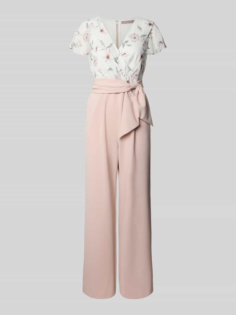 Christian Berg Cocktail Jumpsuit met V-hals