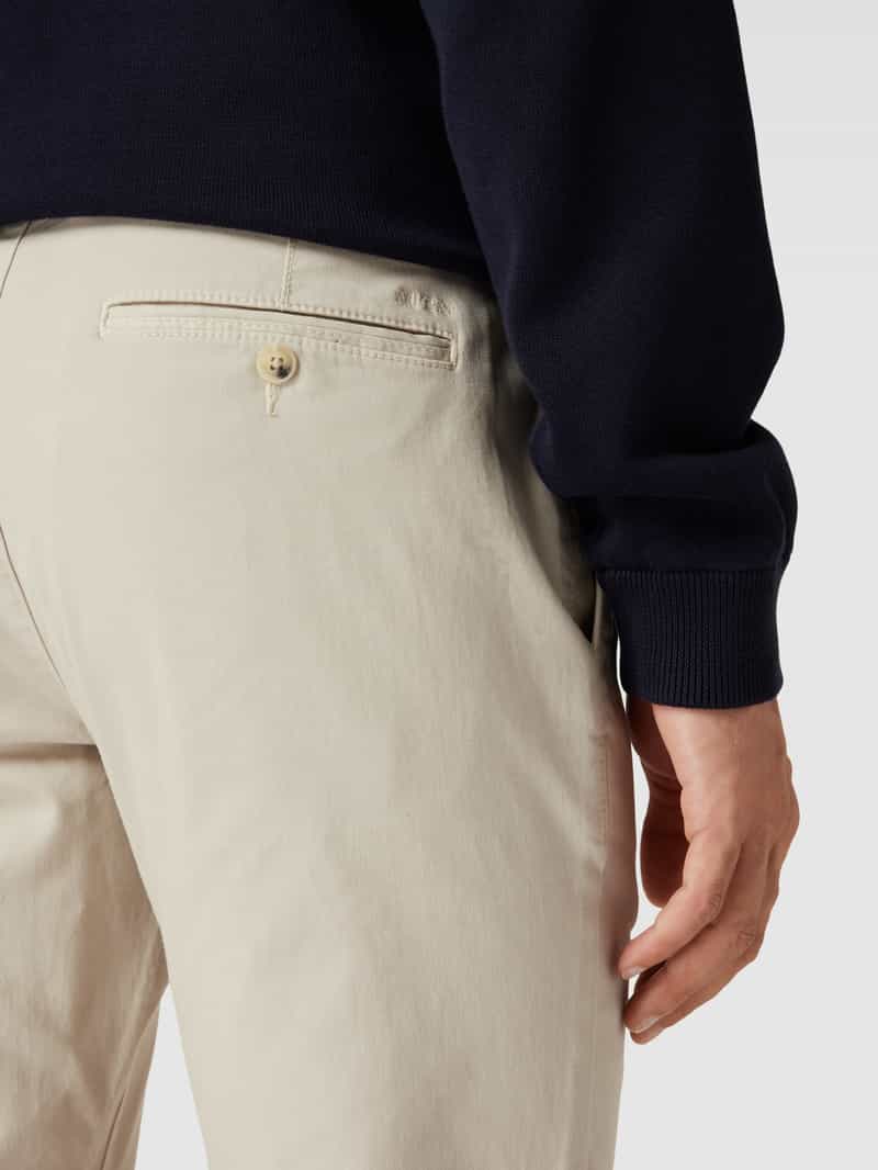 MCNEAL Stoffen broek met Franse steekzakken