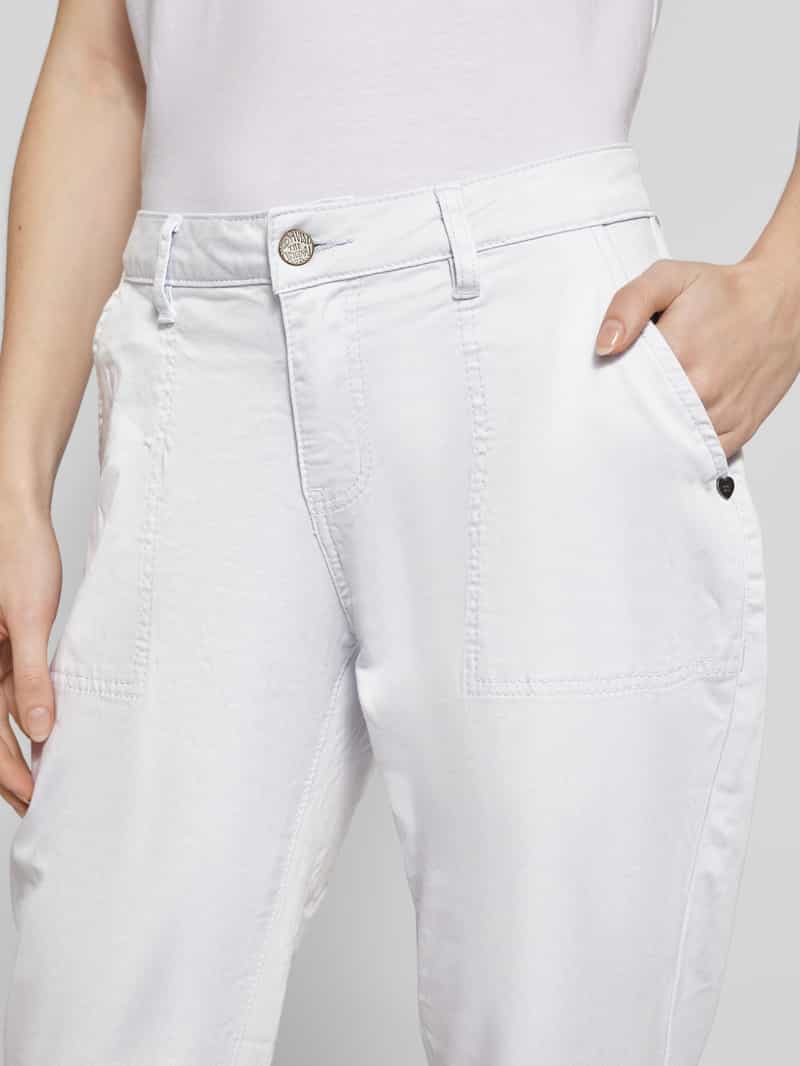 Buena Vista Tapered fit broek met verkort model 'Linda'