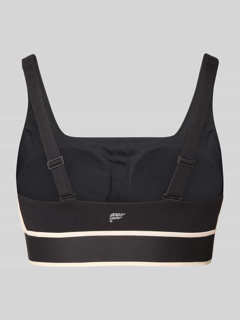 Fabletics Slim fit sport bh met logodetail