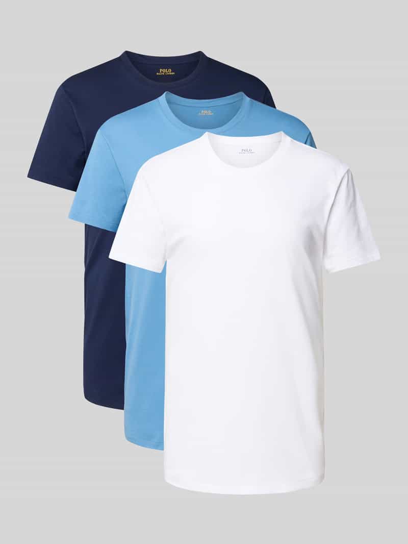 Polo Ralph Lauren Underwear Regular fit T-shirt in een set van 3 stuks model 'Crew'