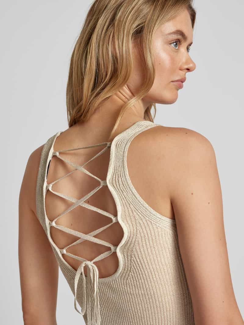 Marella Gebreide top met effectgaren model 'BETA'