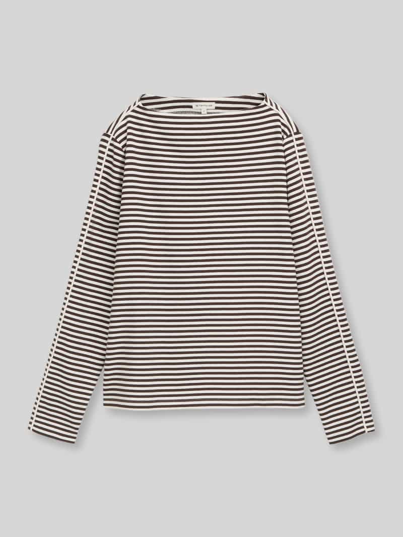 Tom Tailor pullover met relaxed fit van katoenmix