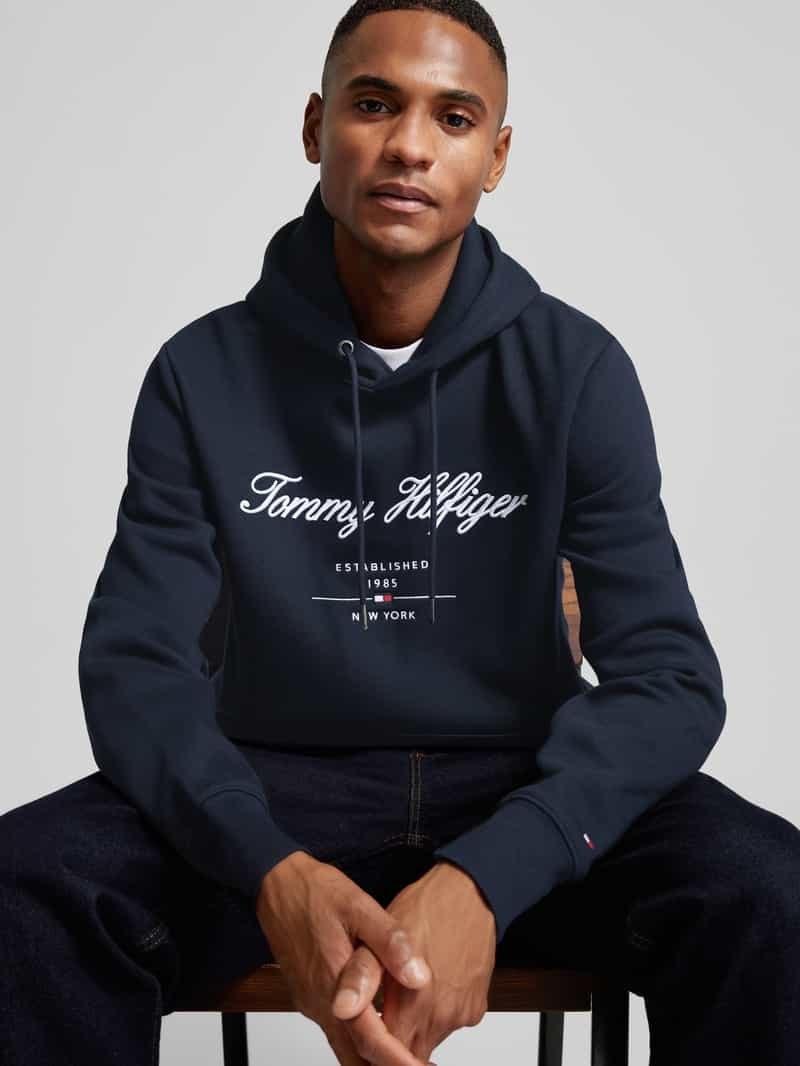 Tommy Hilfiger Hoodie met labelstitching