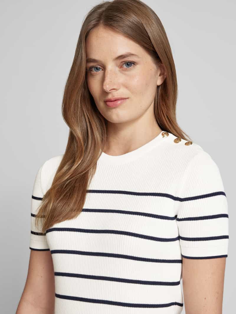 Gant Gebreide pullover met ribboorden