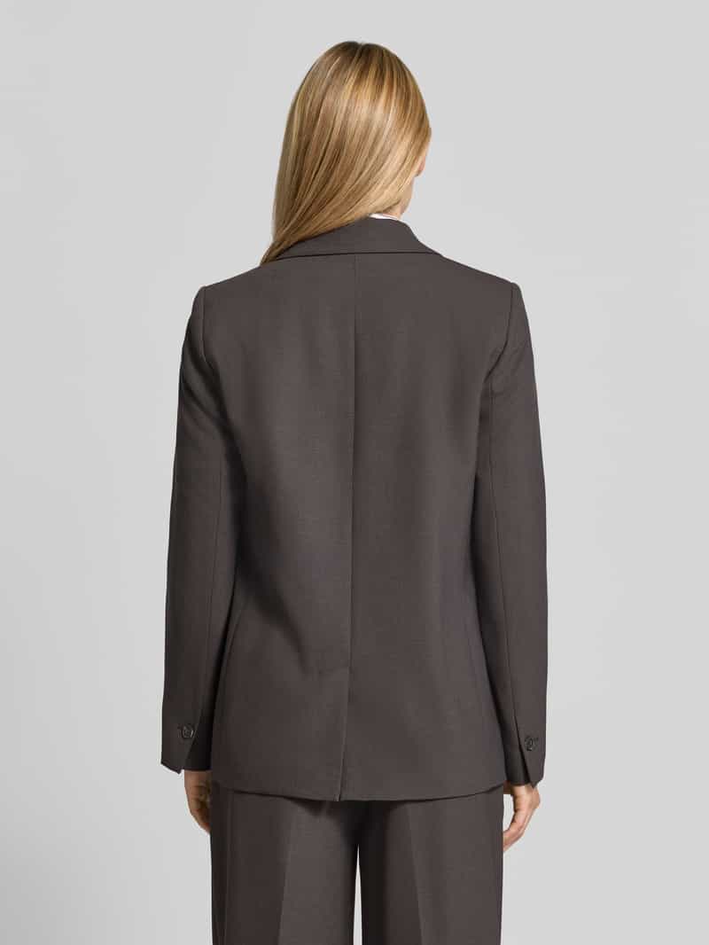 comma oversized blazer met reverskraag