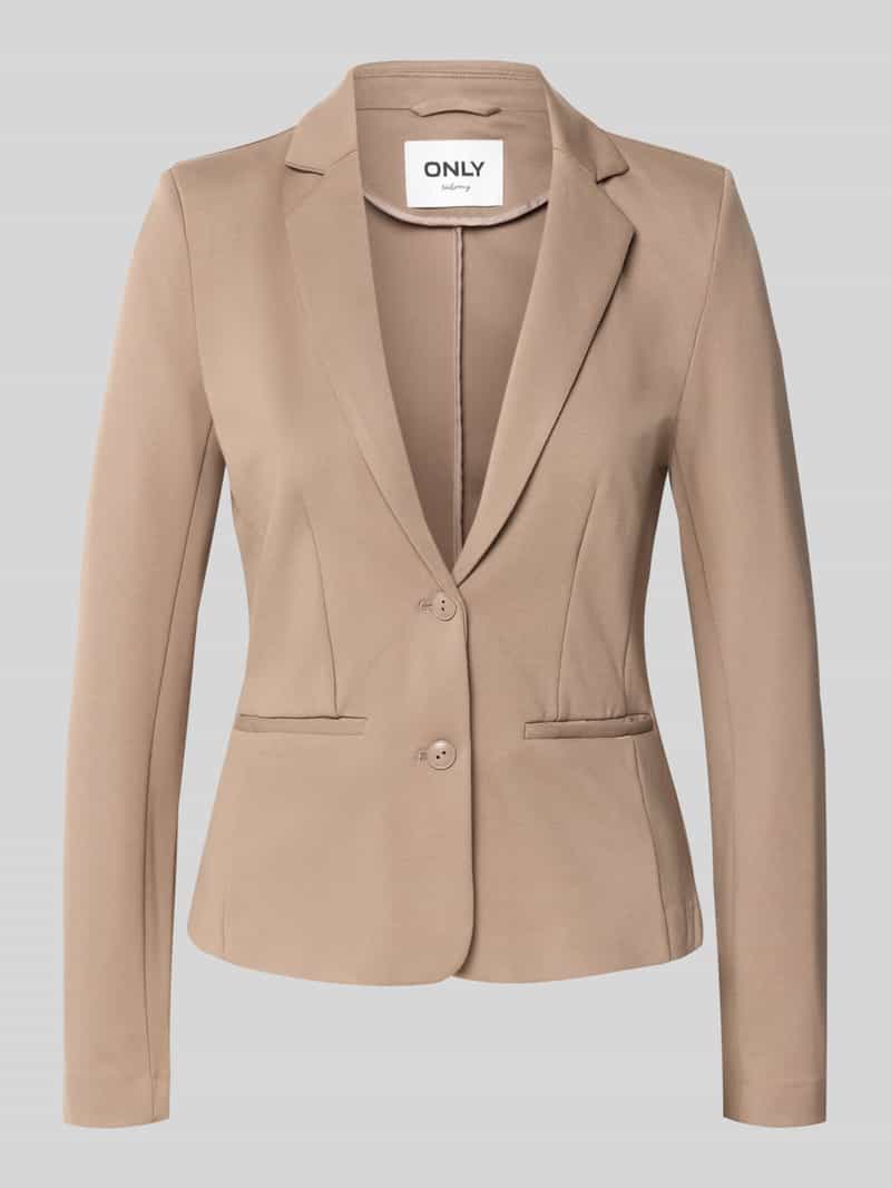 Only Regular fit blazer van viscosemix model 'POPTRASH LIFE'