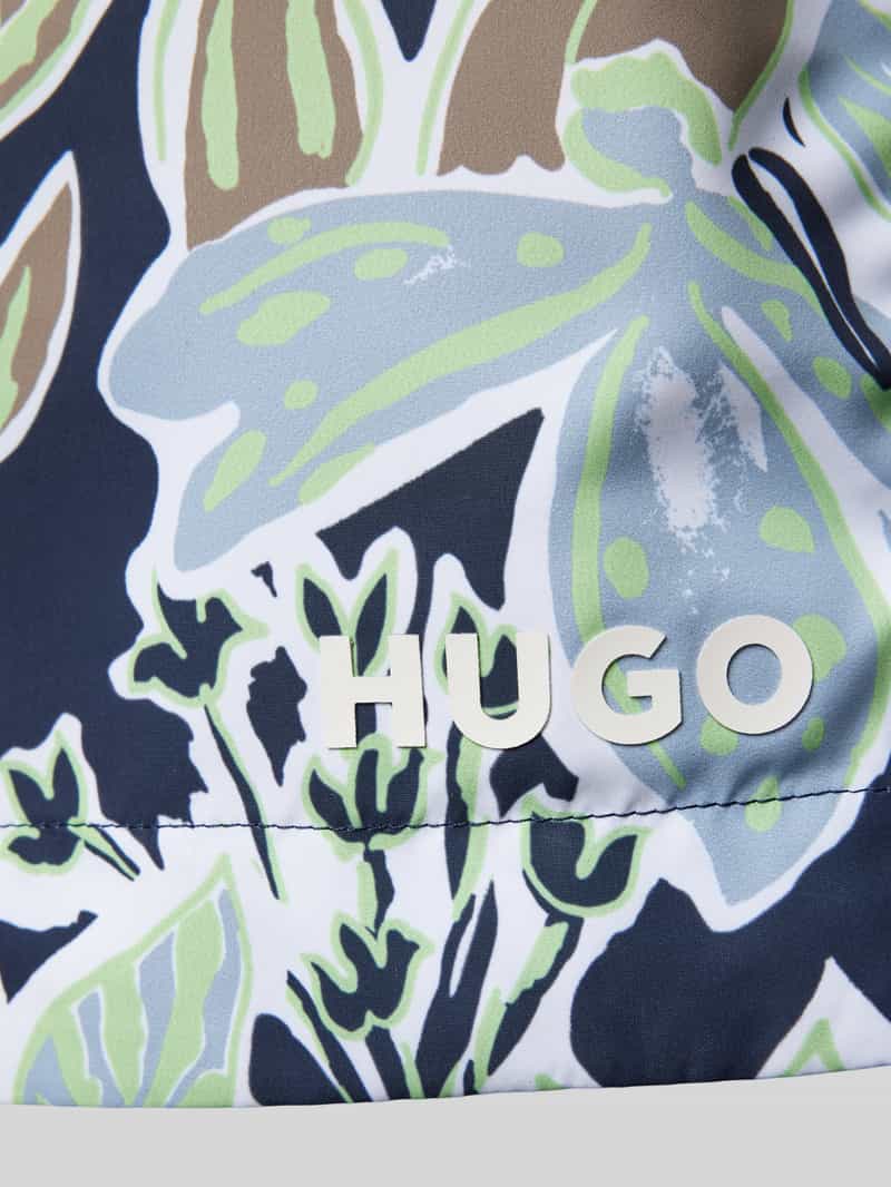 HUGO Relaxed fit zwembroek met labelprint model 'CALALA'