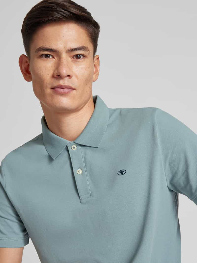 Tom Tailor Regular fit poloshirt met logostitching