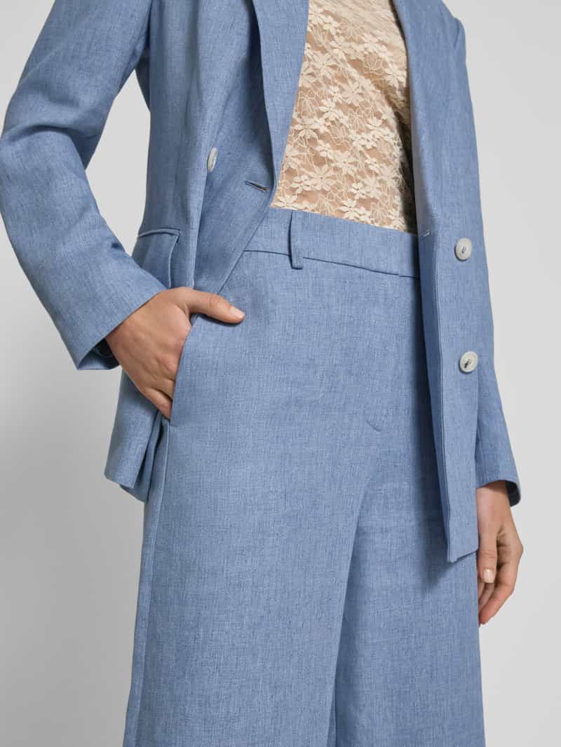 Jake*s Collection Wide leg pantalon met steekzakken