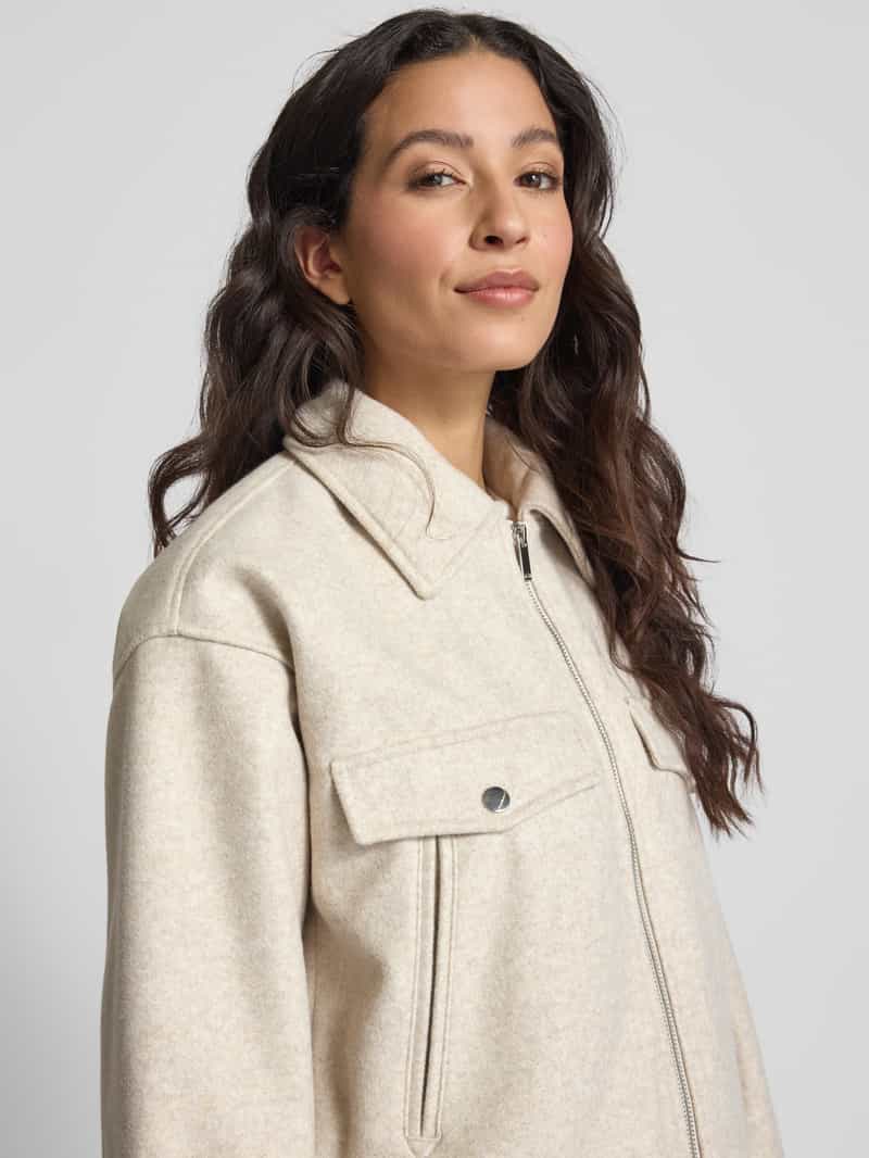 Vero Moda Regular fit jack met fly-away-kraag model 'FORTUNEFREJ'