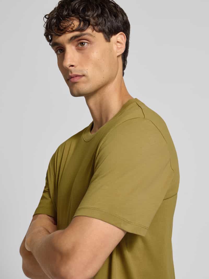 Selected Homme Regular fit T-shirt van puur katoen model 'ASPEN'